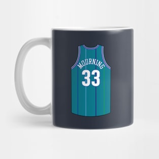 Alonzo Mourning Charlotte Jersey Qiangy Mug